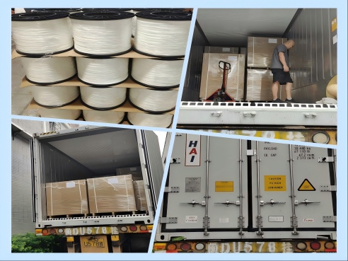 Polyester Monofilament Shipped for Spiral Mesh Production